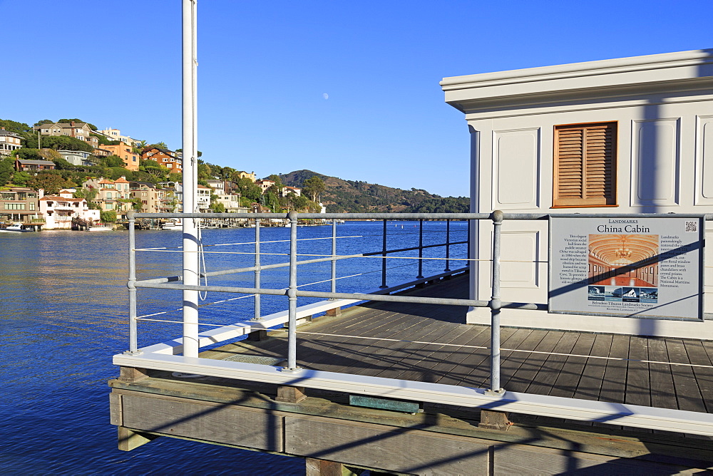 Historic China Cabin, Tiburon, Marin County, California, United States of America, North America