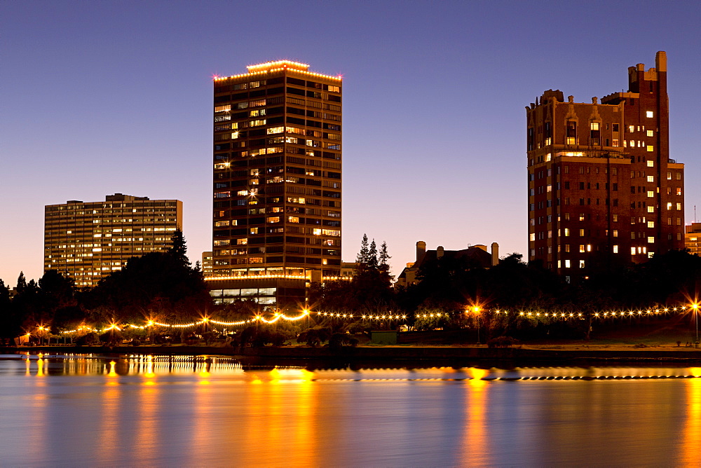 Lake Merritt, Oakland, California, United States of America, North America