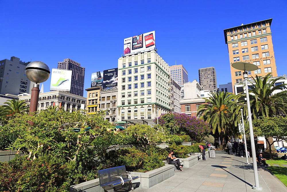 Union Square, San Francisco, California, United States of America, North America