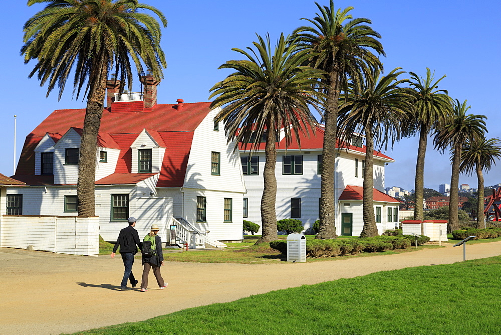 Life Saving Station in Crissy Field, San Francisco, California, United States of America, North America 