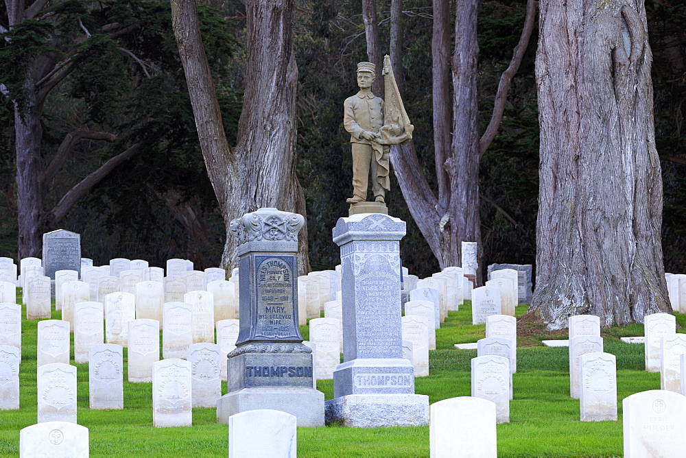 National Cemetery, San Francisco, California, United States of America, North America 