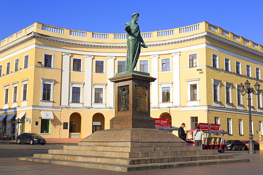 Duke de Richelieu Monument, Odessa, Crimea, Ukraine, Europe 