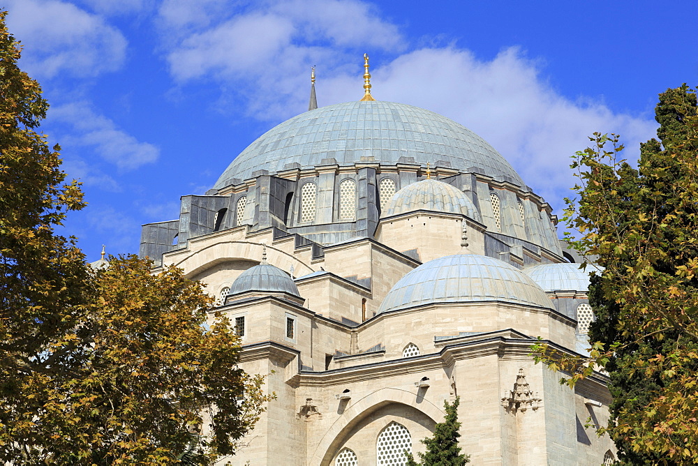 Suleymaniye Mosque, UNESCO World Heritage Site, Eminonu and Bazaar District, Istanbul, Turkey, Europe