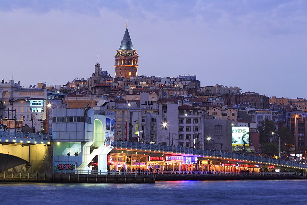 Galata Bridge, Istanbul, Turkey, Europe