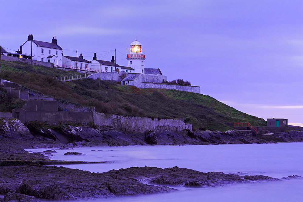 Roches Point Lighthouse, Whitegate Village, County Cork, Munster, Republic of Ireland, Europe