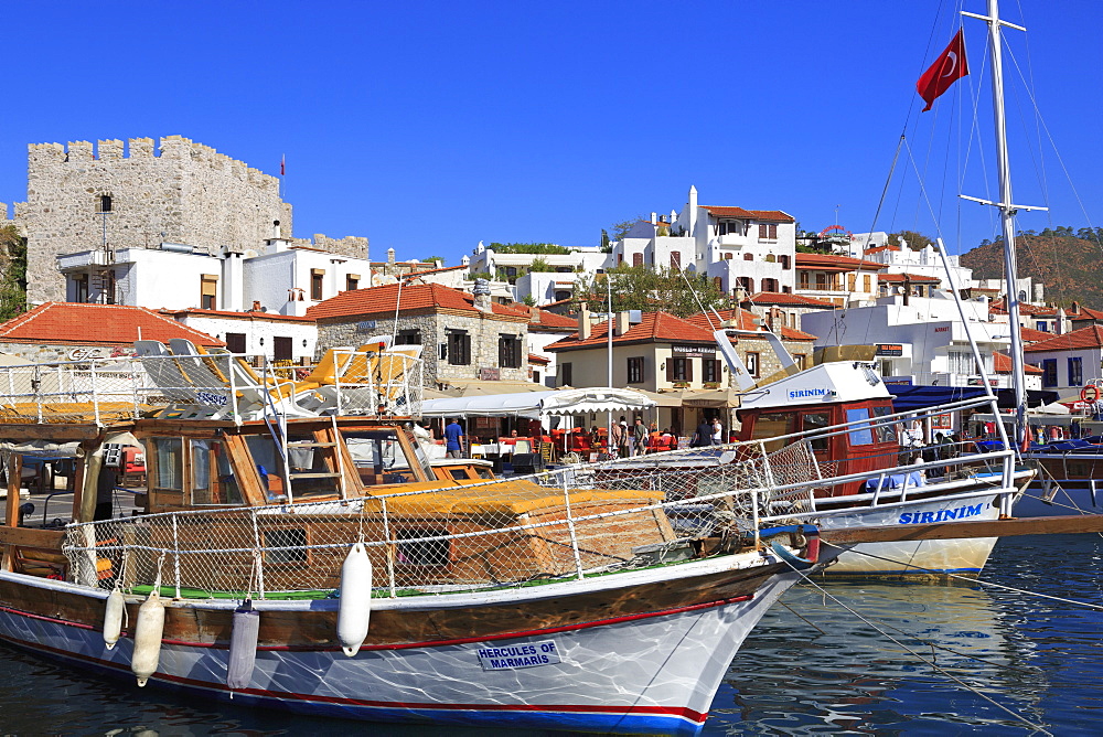 Old Town, Marmaris, Anatolia, Turkey, Asia Minor, Eurasia