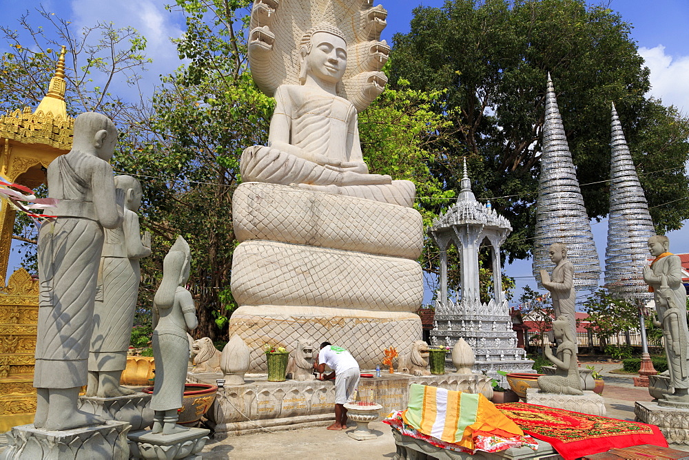 Independence Square in Sihanoukville Port, Sihanouk Province, Cambodia, Indochina, Southeast Asia, Asia