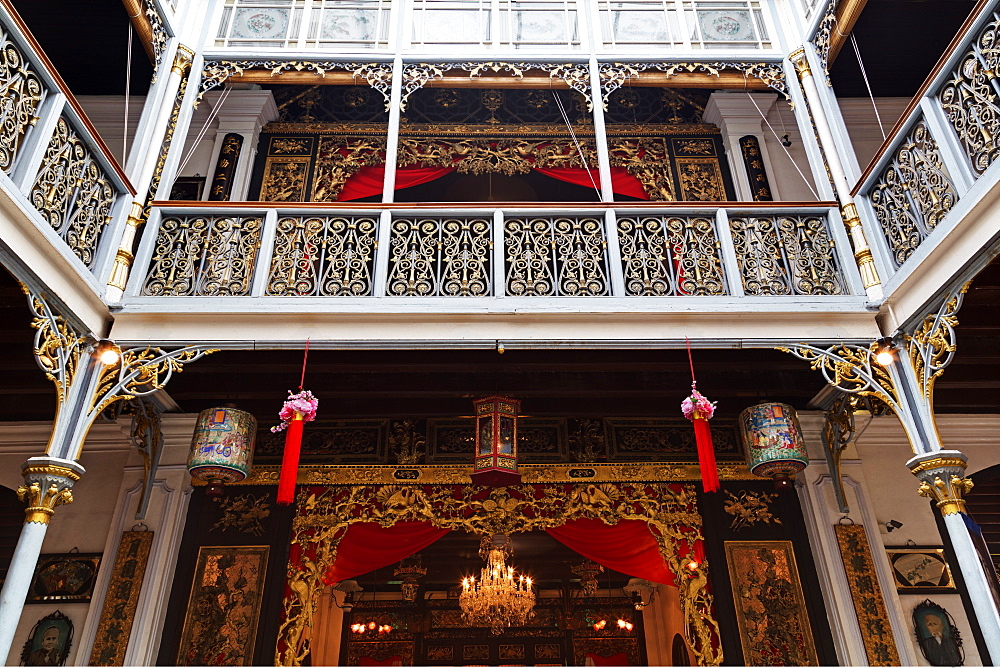 Pinang Peranakan Mansion, Georgetown, Penang Island, Malaysia, Southeast Asia, Asia