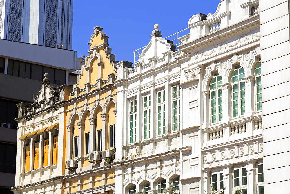 Dutch Gables in Old Market Square, Kuala Lumpur, Malaysia, Southeast Asia, Asia