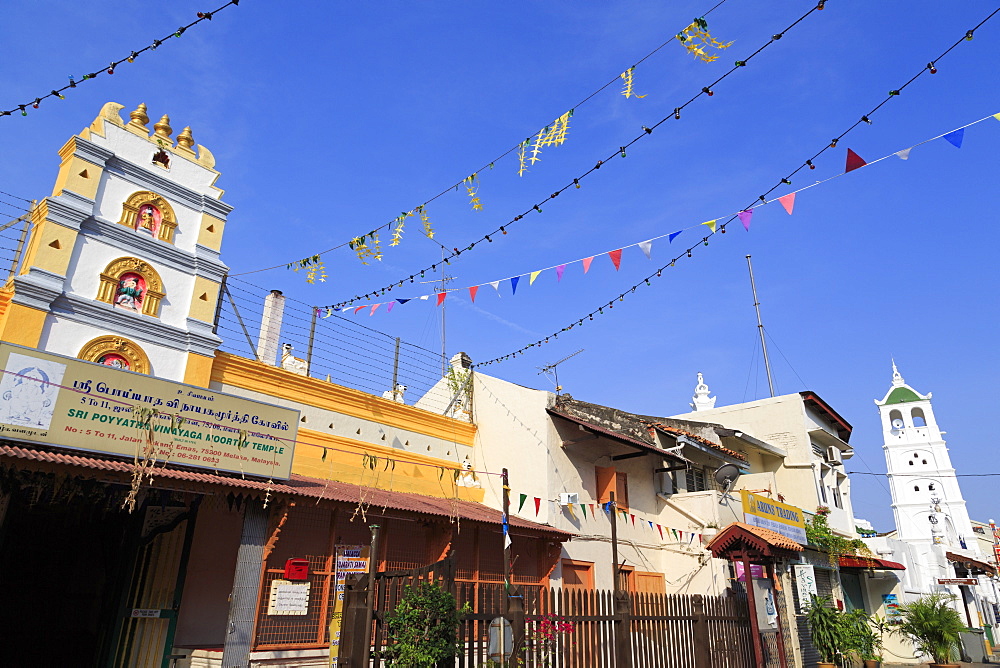 Sri Poyyatha Vinayaga Moorthy Temple, Melaka (Malacca), Malaysia, Southeast Asia, Asia