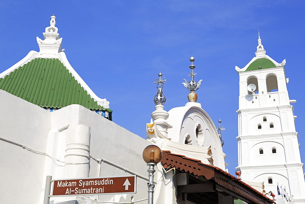 Kamplung Kling Mosque, Melaka (Malacca), Malaysia, Southeast Asia, Asia