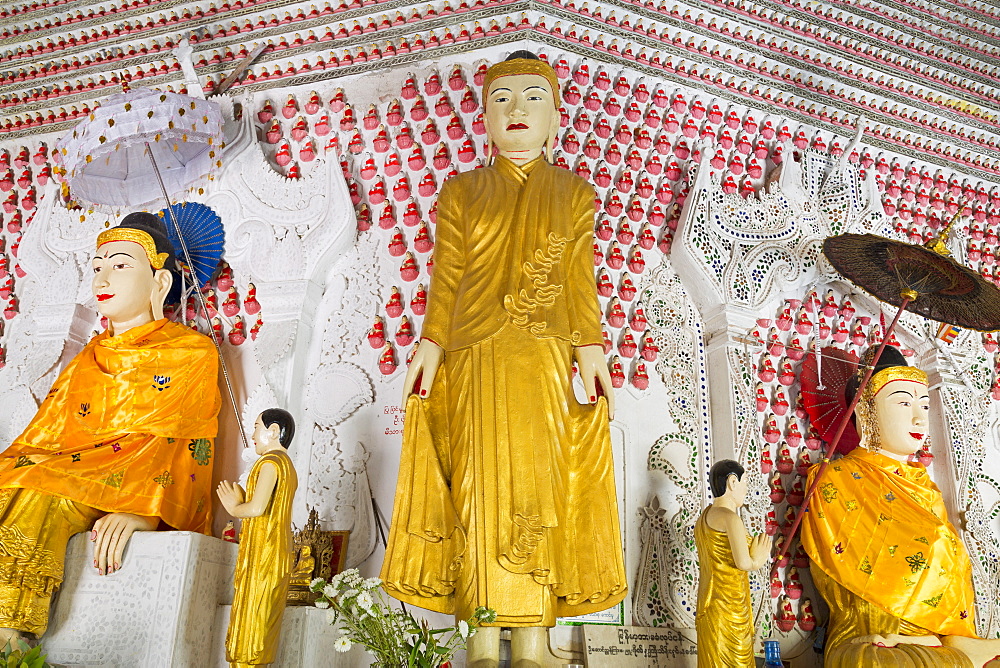 Sein Yaung Chi Pagoda, Yangon (Rangoon), Myanmar (Burma), Asia