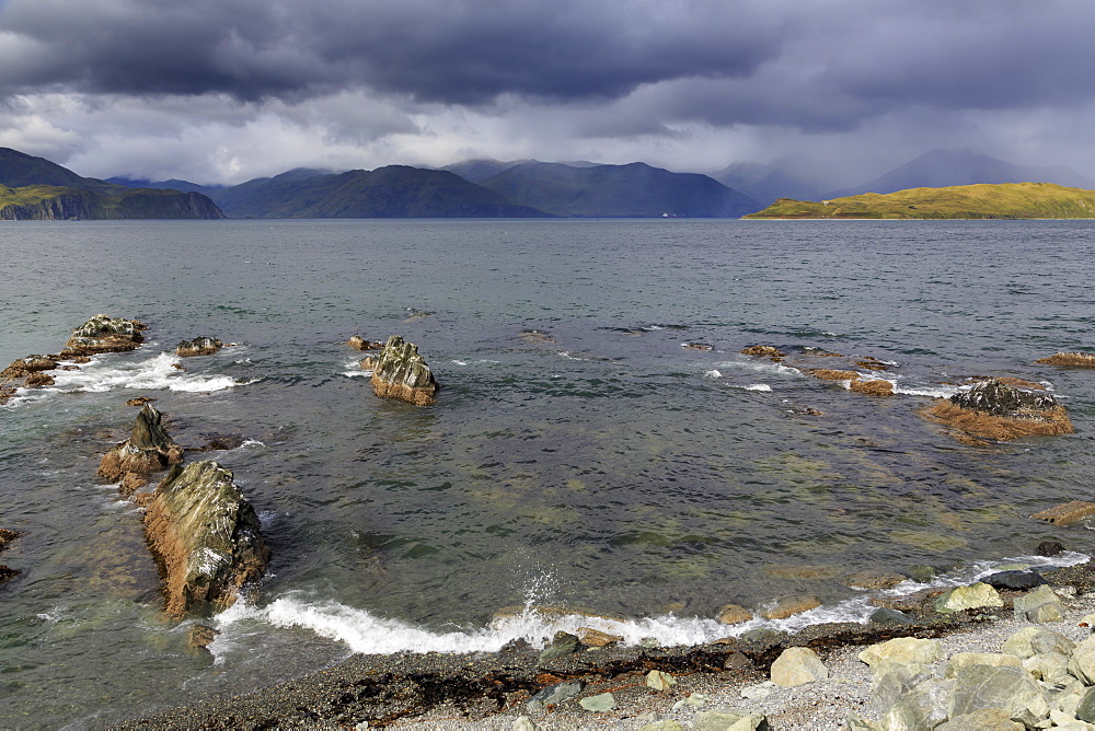 Unalaska Bay, Dutch Harbor, Aleutian Islands, Alaska, United States of America, North America