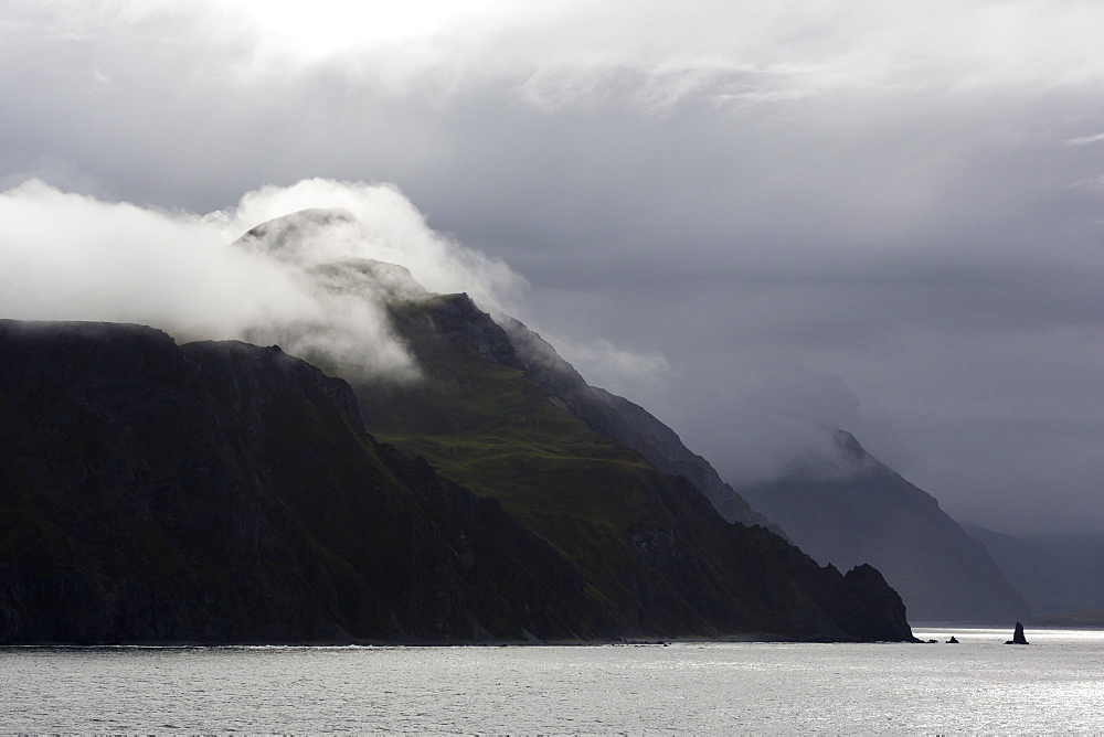 Mount Ballyhoo, Dutch Harbor, Amaknak Island, Aleutian Islands, Alaska, United States of America, North America