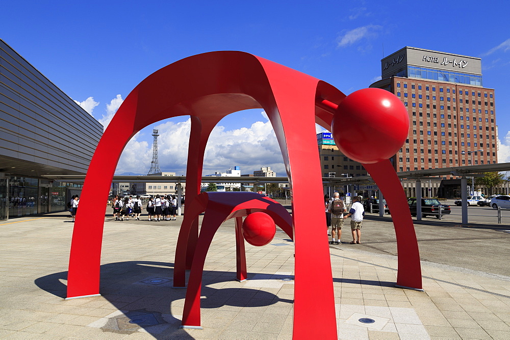 JR Station, Hakodate City, Hokkaido Prefecture, Japan, Asia