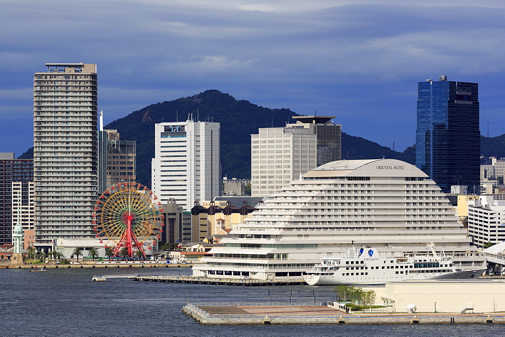 Skyline, Kobe City, Honshu Island, Japan, Asia