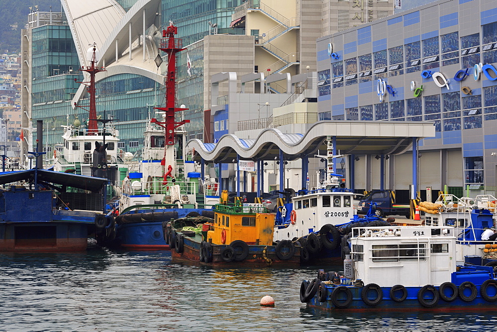 Jagalchi Fish Market, Nampo District, Busan, South Korea, Asia