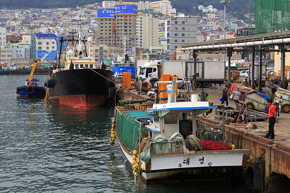 Fish Market, Nampo District, Busan, South Korea, Asia