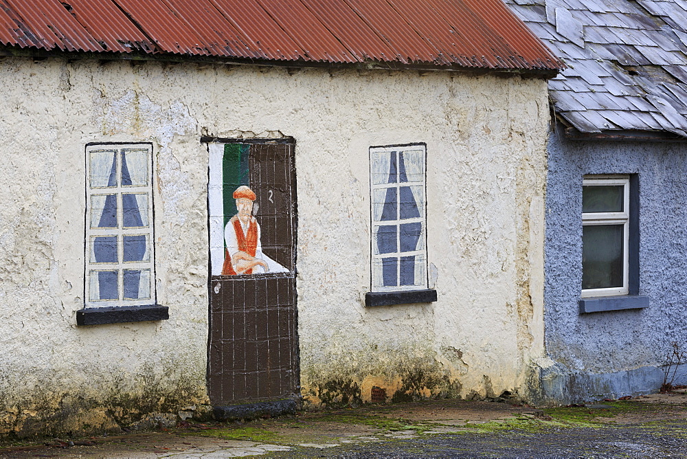 Old houses, Ardfinnan Village, County Tipperary, Republic of Ireland, Europe