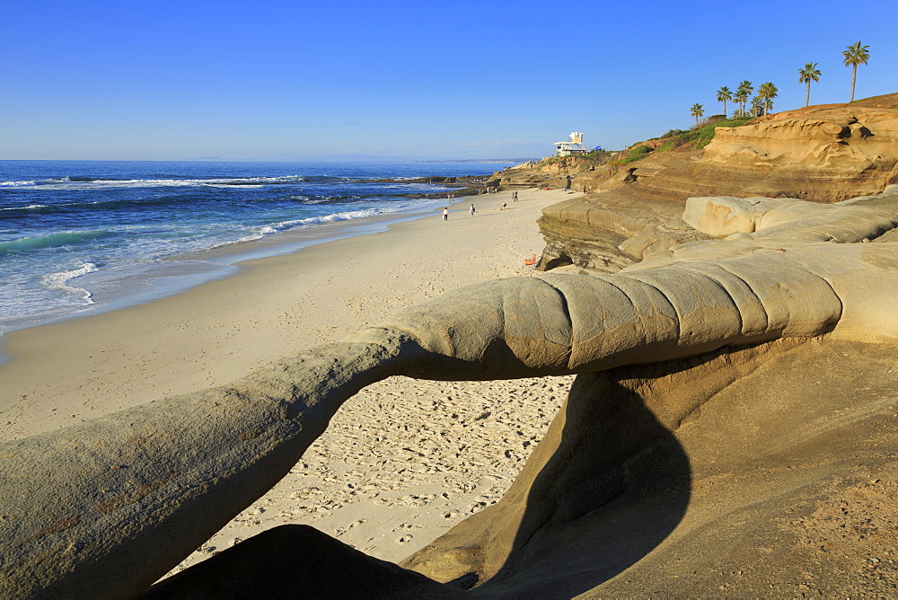 Rock arch, La Jolla, San Diego, California, United States of America, North America