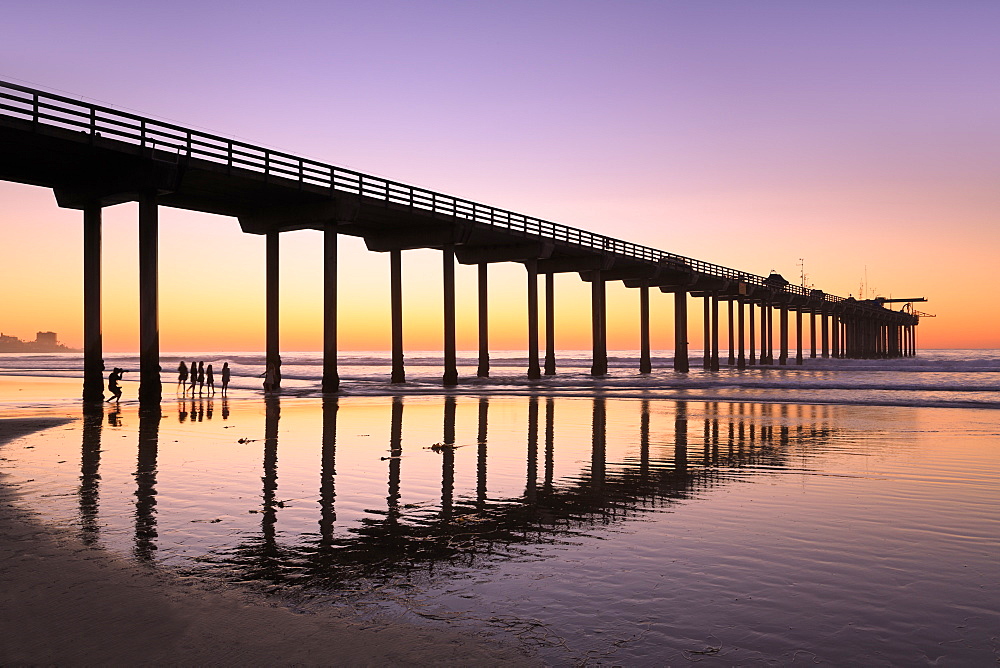 Scripps Pier, La Jolla, San Diego, California, United States of America, North America