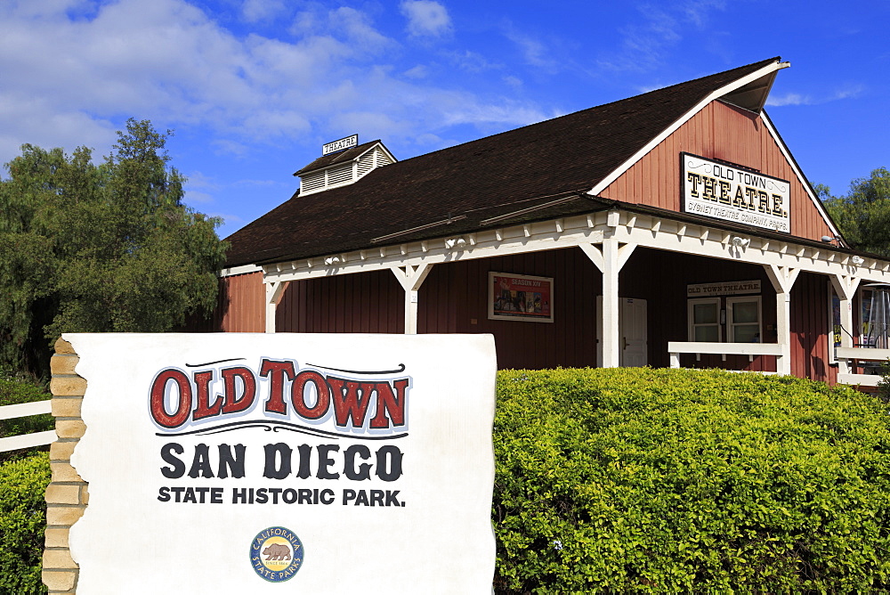 Theatre, Old Town Sate Historic Park, San Diego, California, United States of America, North America