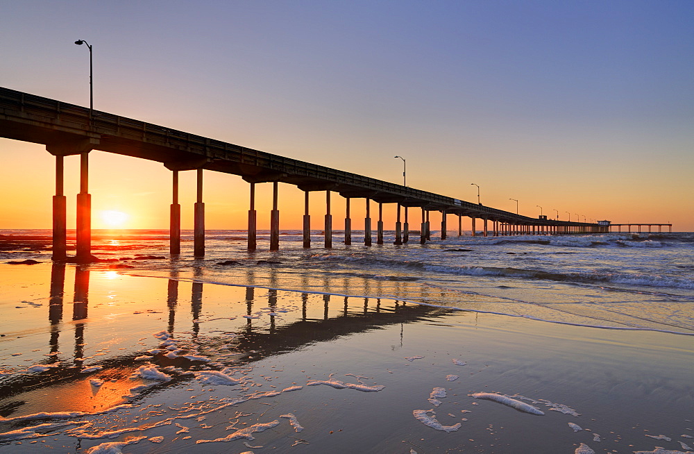 Ocean Beach Pier, San Diego, California, United States of America, North America