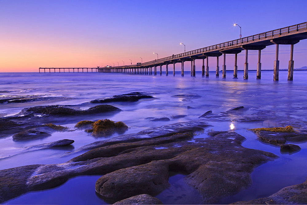 Ocean Beach Pier, San Diego, California, United States of America, North America