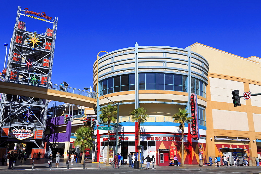 Fremont Street, Las Vegas, Nevada, United States of America, North America