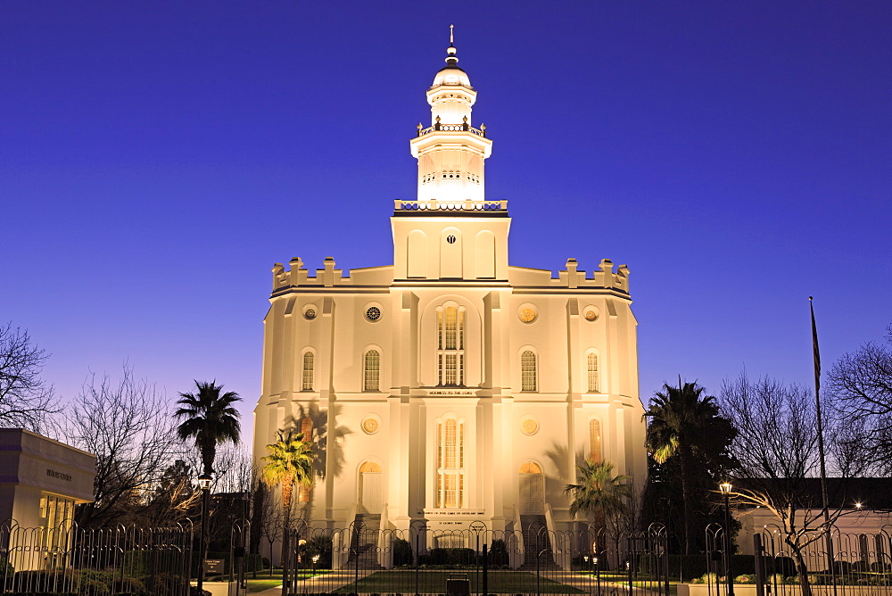 St. George Temple, St. George, Utah, United States of America, North America