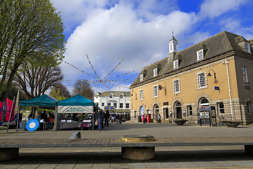 Old Post Office, The Moor, Falmouth, Cornwall, England, United Kingdom, Europe