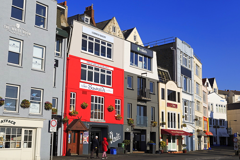 North Esplanade, St. Peter Port, Guernsey, Channel Islands, United Kingdom, Europe