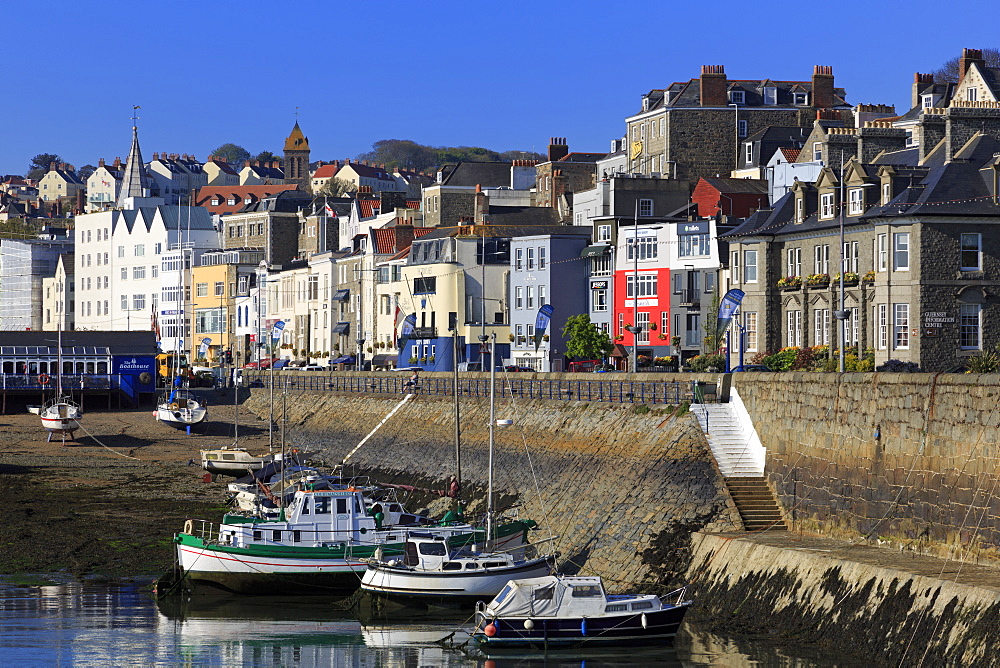 North Esplanade, St. Peter Port, Guernsey, Channel Islands, United Kingdom, Europe