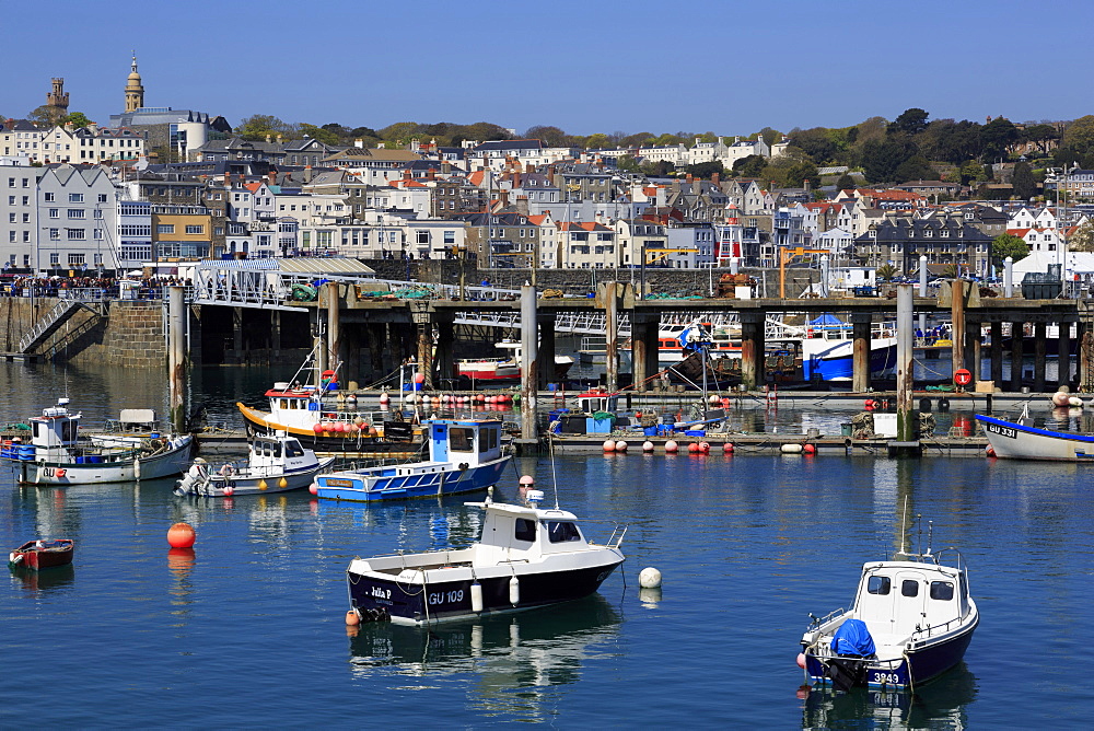 Albert Marina, St. Peter Port, Guernsey, Channel Islands, United Kingdom, Europe