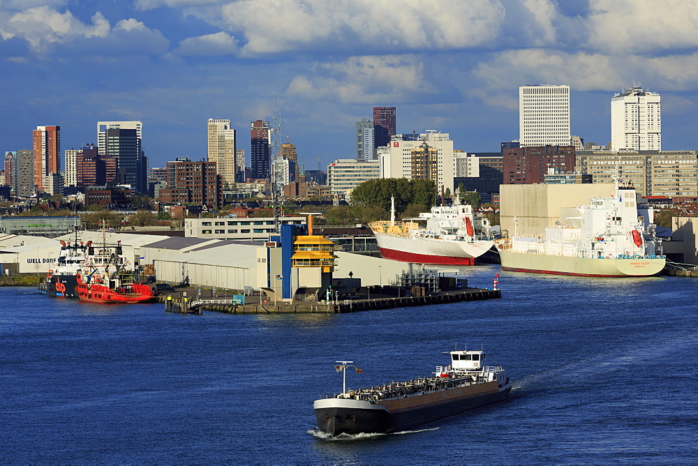 Port of Rotterdam, South Holland, Netherlands, Europe