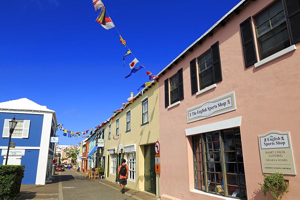 Water Street, Town of St. George, St. George's Parish, Bermuda, Central America