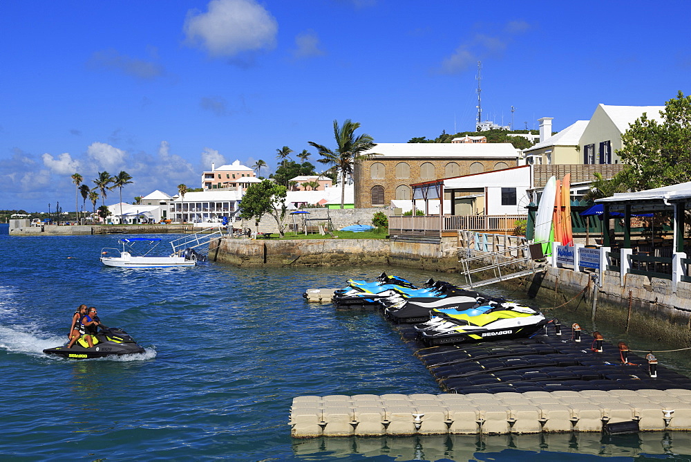 Waterfront, Town of St. George, St. George's Parish, Bermuda, Central America