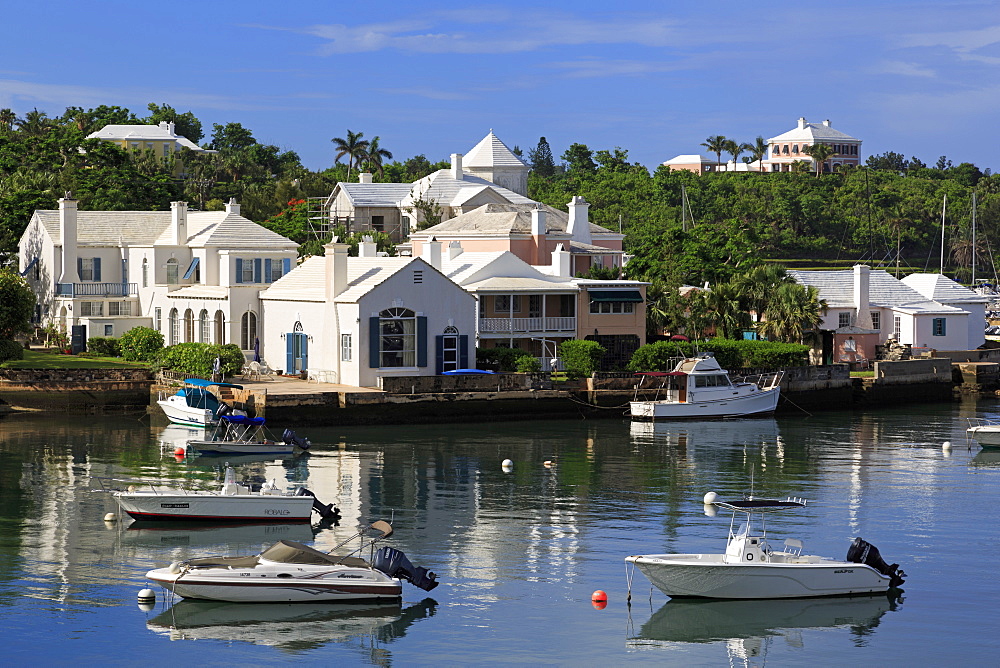 Architecture in Paget Parish, Bermuda, Atlantic, Central America