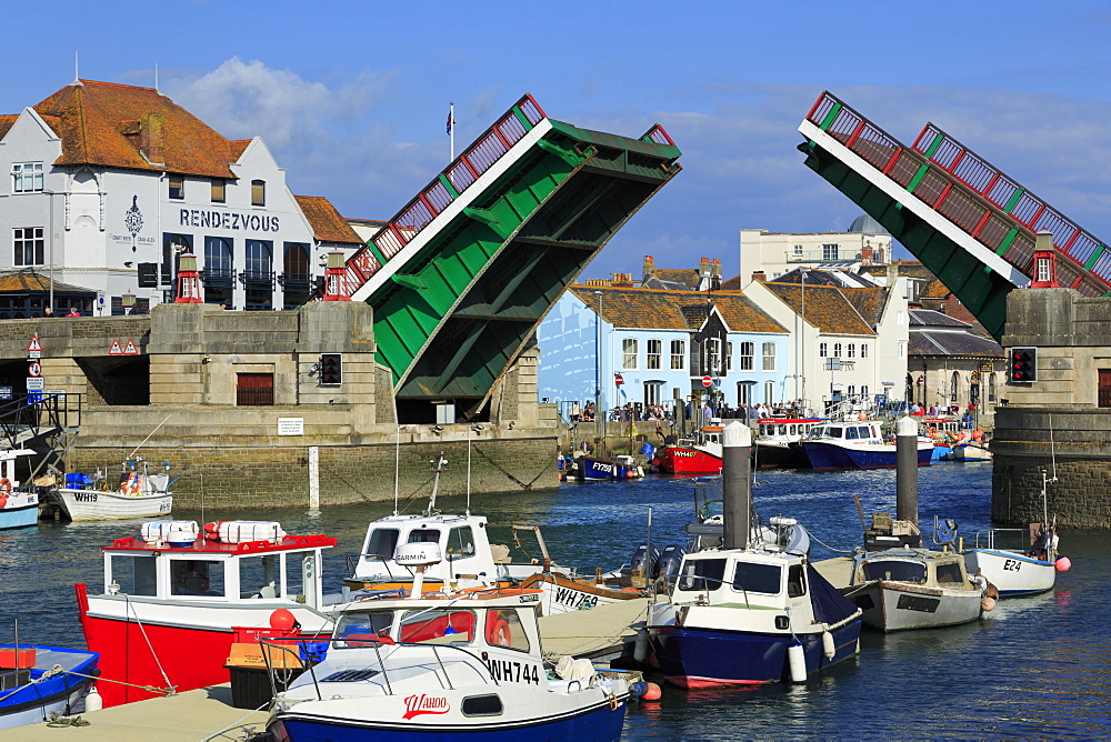 Town Bridge, Weymouth, Dorset, England, United Kingdom, Europe