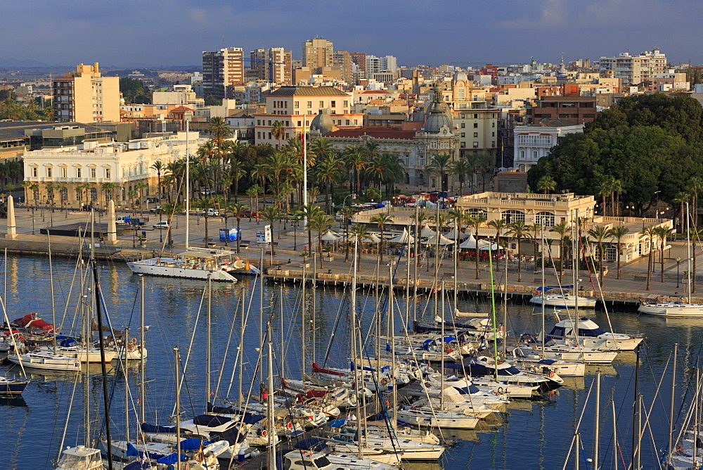 Marina, Cartagena Port, Murcia, Spain, Europe