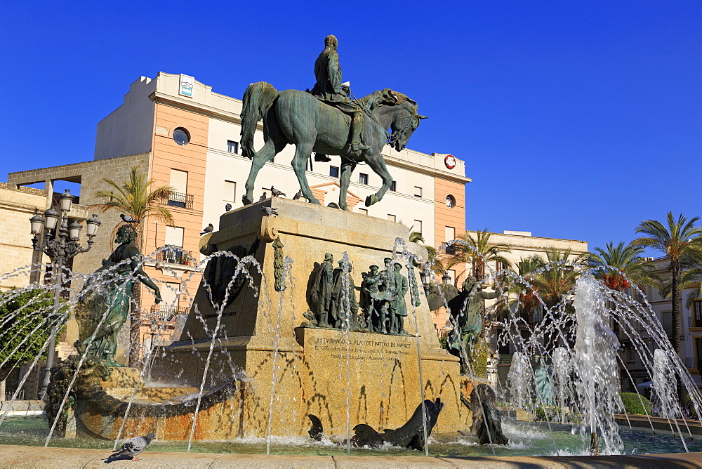 General Miguel Primo de Rivera, Plaza de Arenal, Jerez de la Frontera, Andalusia, Spain, Europe