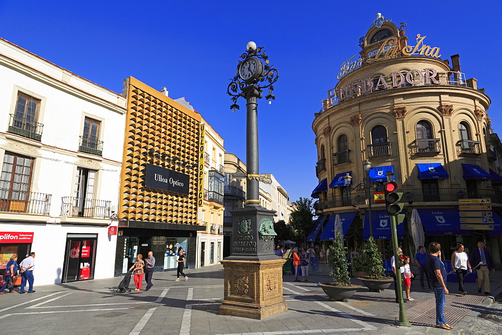 Plaza Esteve, Jerez de la Frontera, Andalusia, Spain, Europe