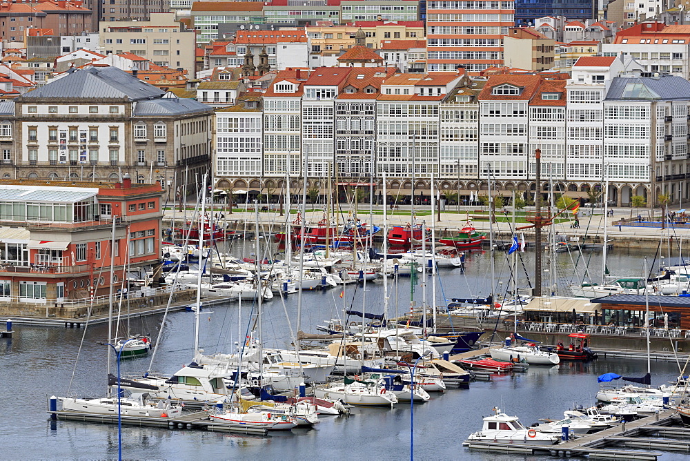 Yacht Marina, La Coruna City, Galicia, Spain, Europe