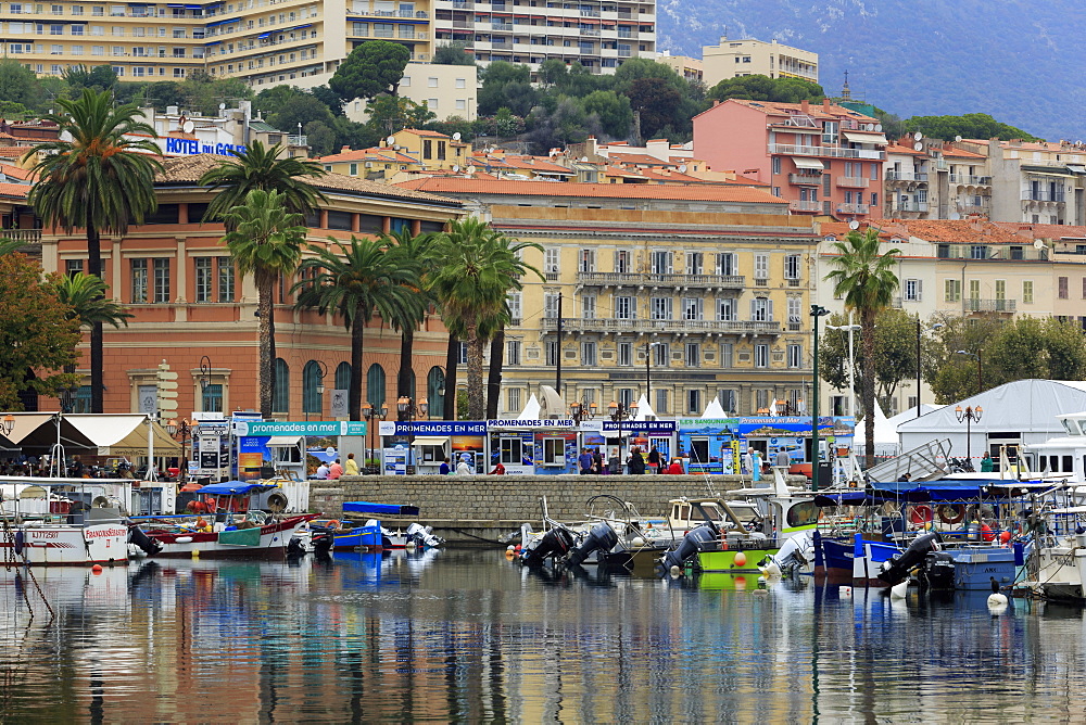 Napoleon Quay, Ajaccio, Corsica Island, France, Mediterranean, Europe