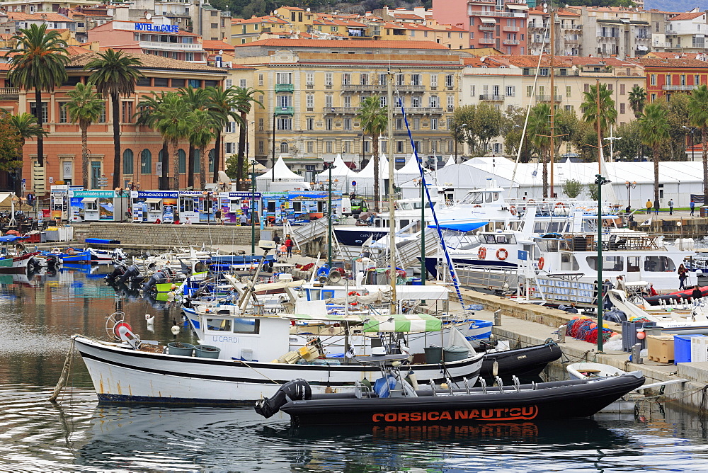 Napoleon Quay, Ajaccio, Corsica Island, France, Mediterranean, Europe