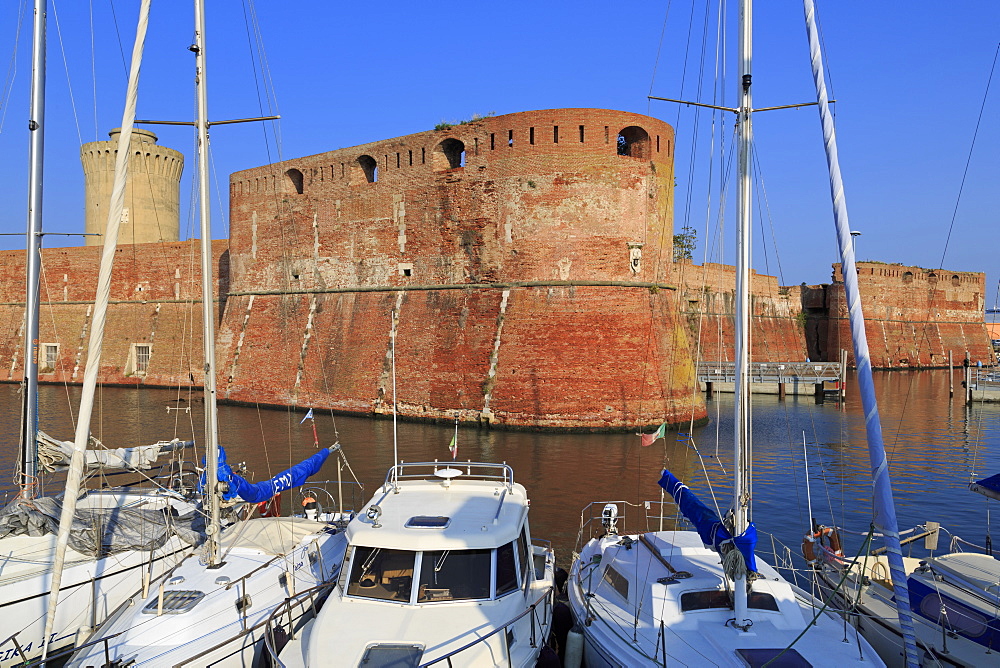 Fortezza Vecchia, Livorno, Tuscany, Italy, Europe