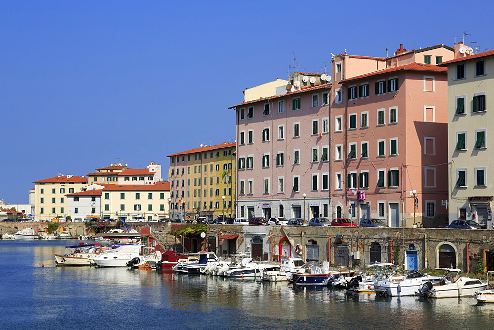 Canal, Livorno, Tuscany, Italy, Europe