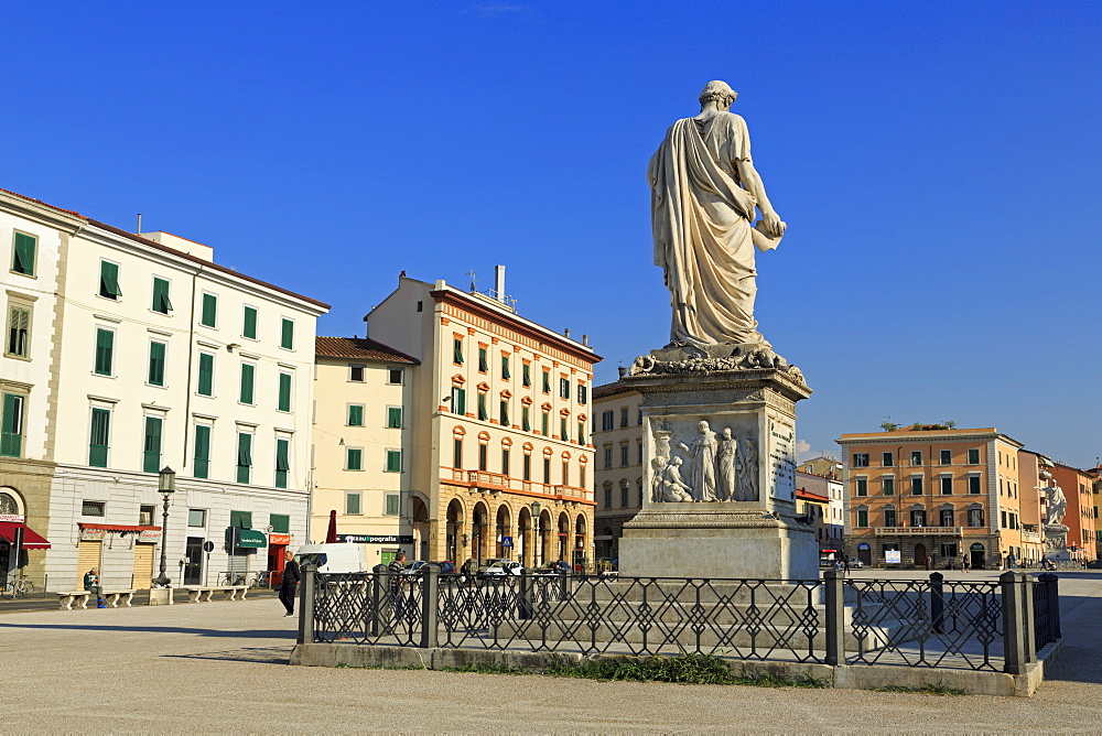 Piazza della Repubblica, Livorno, Tuscany, Italy, Europe