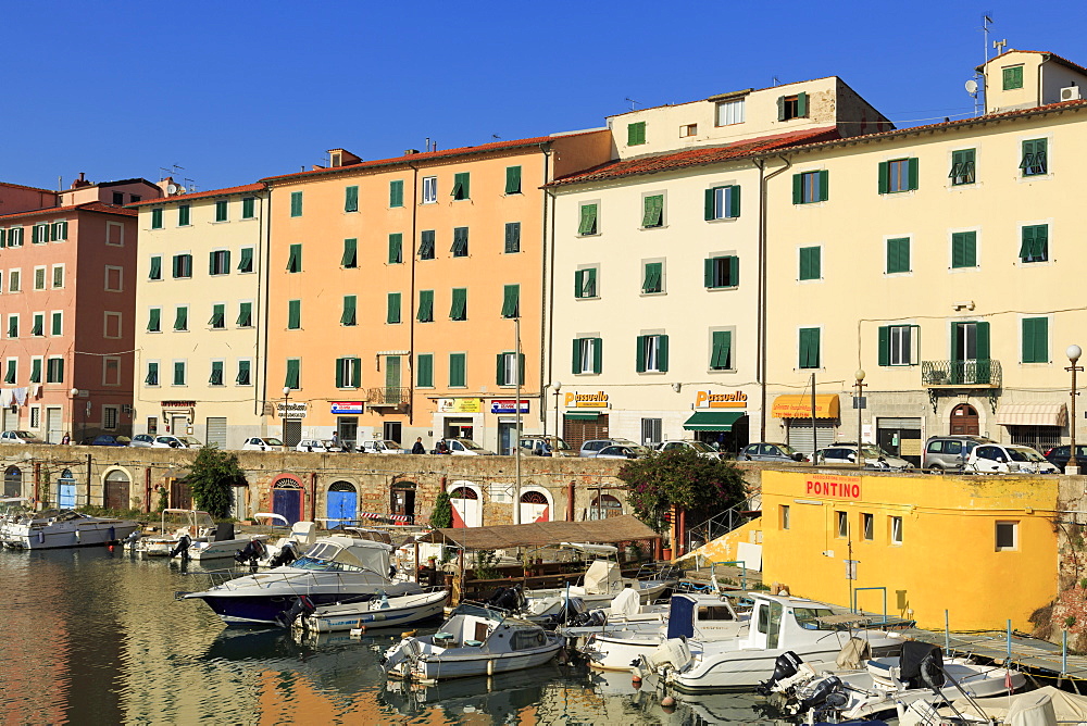 Canal, Livorno, Tuscany, Italy, Europe