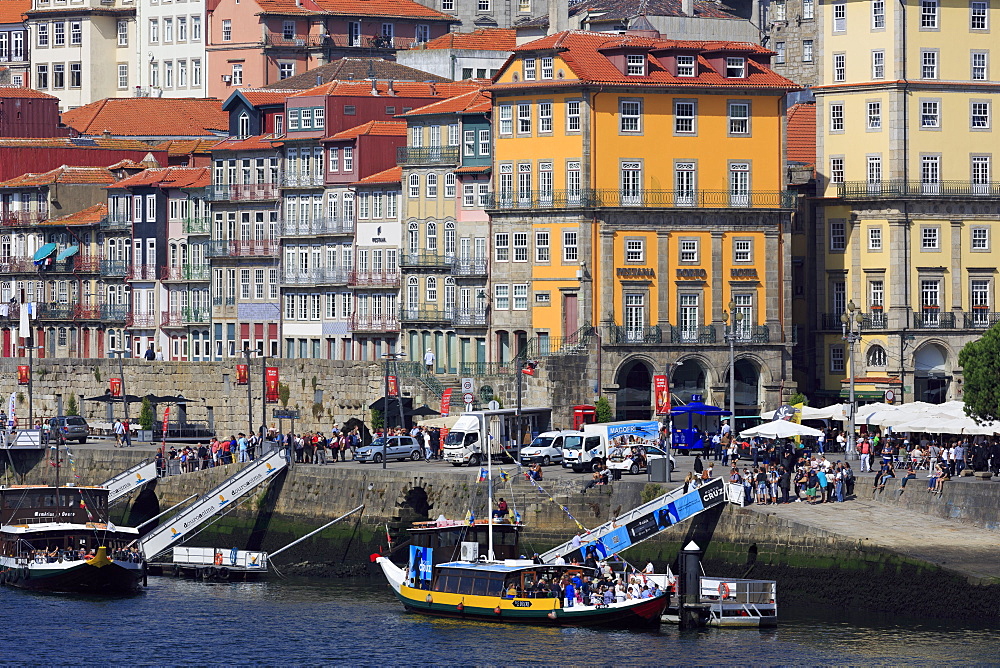 Ribeira District, UNESCO World Heritage Site, Porto City, Portugal, Europe